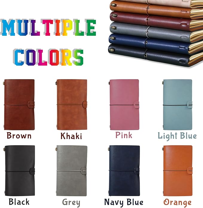 Bliver Personalized Leather Journal Custom Notebook Customized Engraved Journal Gift for Friends, Coworker,Graduation,Teacher