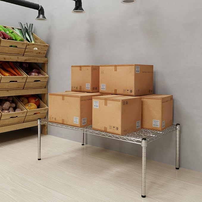 Regal Altair 24" Deep x 42" Wide x 14" Height Wire Shelving Kit | 1-Tier | NSF Commercial Storage Rack Unit