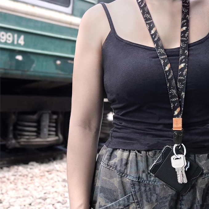 Cool Lanyards,Neck Strap Key Chain Holder, Neck Lanyards for Keys,Wallets and ID Badge Holders