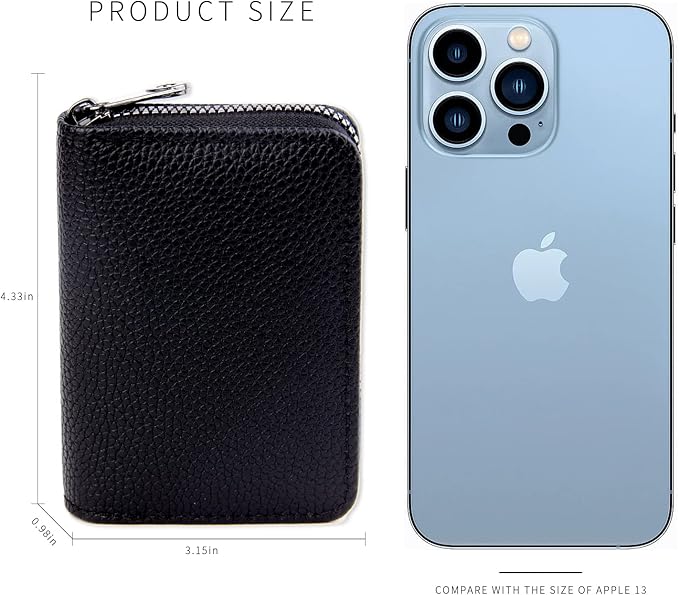 PRIVILLA 2 Pcs Credit Card Holder and business card holder，Sd Card Holder Each Has 26 Card Organizers, 2024 New Credit Card Holders book for Men and Women.