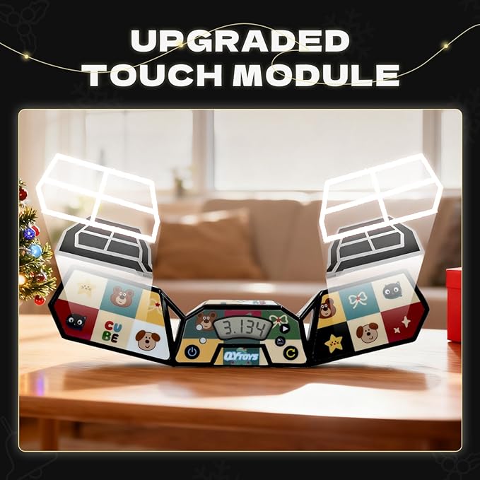 Professional Speed Cube Timer,Touch Control Timer with Display,Cube Race Stack Competition a Stocking Stuffers for Boys and Girls