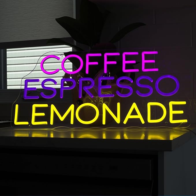 BUIZZEUOIV Custom Business Neon Sign, Neon Sign Customizable Large LED Name, Custom Neon Signage Personalized for Business Logo Beauty Bar Salon, Light Up Sign for Party Bar Salon