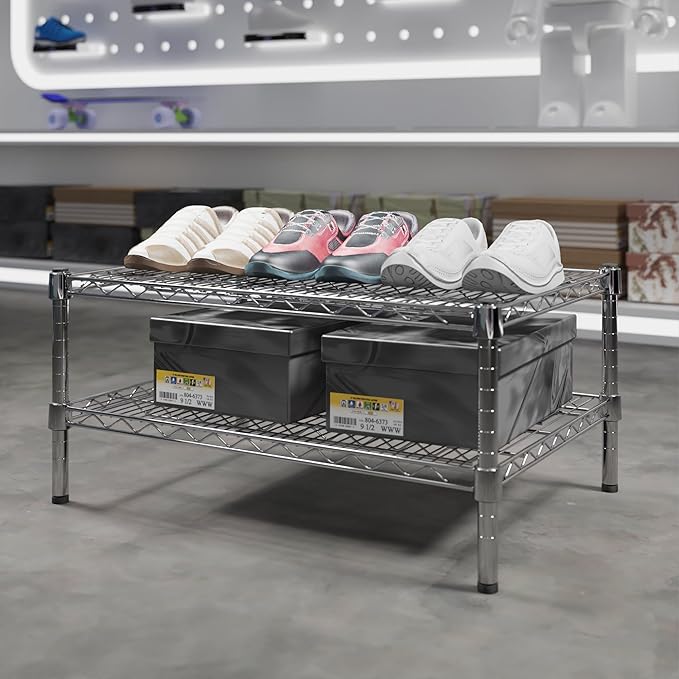 Regal Altair 21" Deep x 30" Wide x 14" Height Wire Shelving Kit | 2-Tier | NSF Commercial Storage Rack Unit