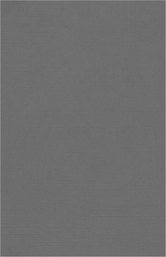 LUXPaper 11" x 17" Cardstock | Tabloid Size | Sterling Gray Linen | 100lb. Cover | 50 Qty