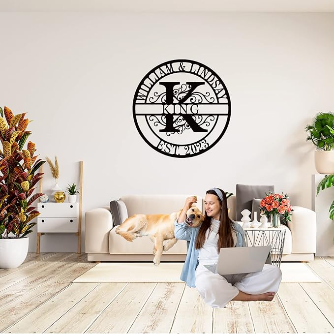 Metal Name Signs Personalized, Custom Name Signs, Custom Family Name Sign, Last Name Sign, Metal Wall Art, personalized wall decor, Personalized Wedding Gift
