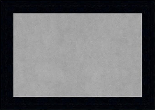 Amanti Art Black Framed Magnetic Board 20x28 Medium Vision Board for use with Magnets, 100% Metal Sheet to Display Items as Office Decor or for Home Organization in mudroom, Kitchen or Kids Room
