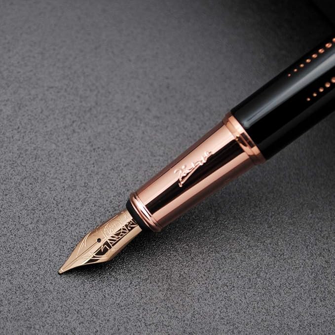 Picasso 916 Malage Fountain Pen Original Box New Version (Starlit Night Black, Medium Nib 0.7mm)