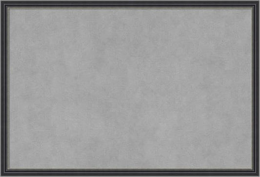 Amanti Art Black Framed Magnetic Board 17x25 Medium Vision Board for use with Magnets, 100% Metal Sheet to Display Items as Office Decor or for Home Organization in mudroom, Kitchen or Kids Room