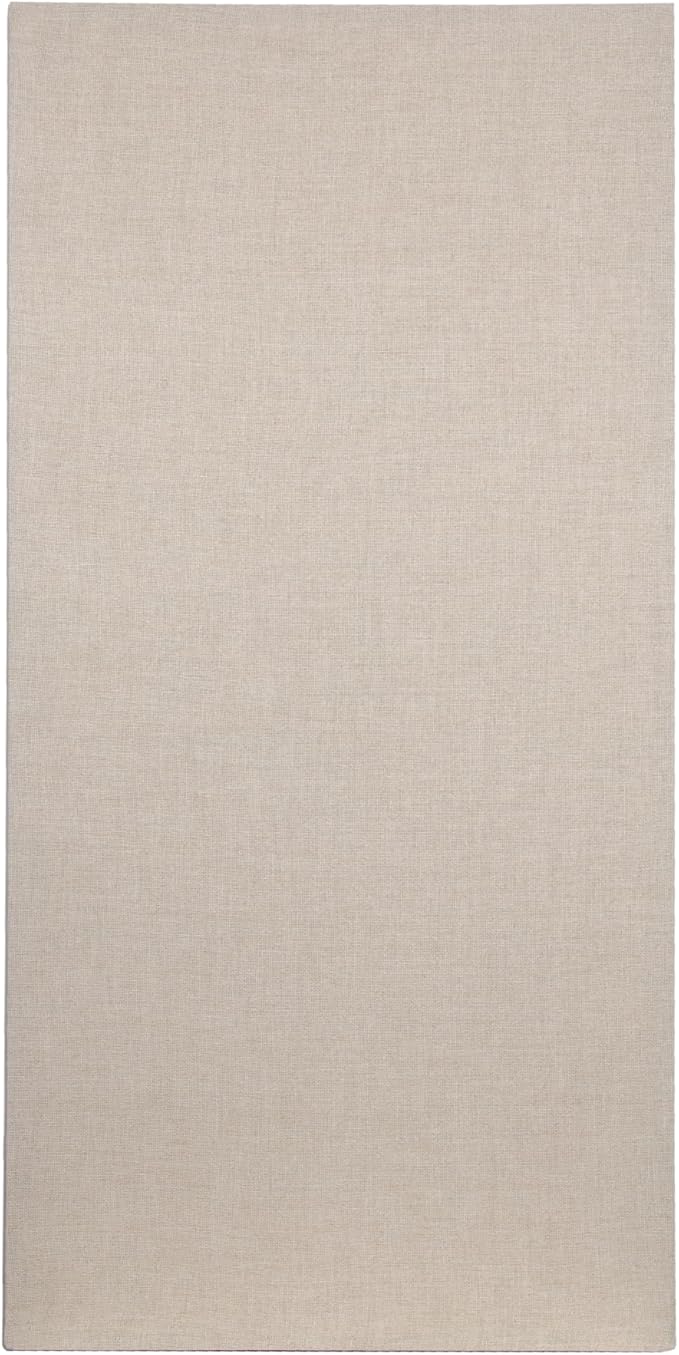 ATS Acoustics Home Office Residential Acoustic Treatment Room Kit Sound Absorbing Acoustic Panel 6 Pack for 50-100 Sq Ft (Cream)