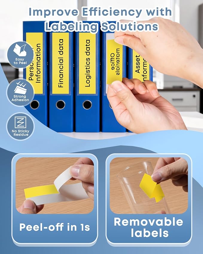 COLORWING TZe-651 24mm Yellow Label Tape Replacement for Brother P Touch TZ-651 1 Inch Black on Yellow TZ Tape 24mm 0.94 Laminated Work with Brother PT-D600 D610 P710BT Refills, 3-Pack