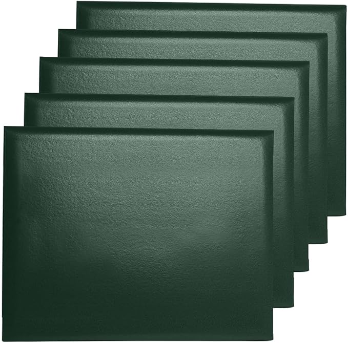 Diploma Cover 8.5” x11” Diploma Holder of Graduation Leatherette Padded Certificate（Tent Style),5-Pack