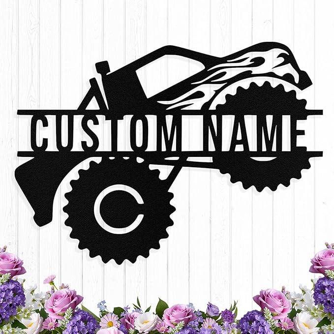 Custom Dirt Bike Metal Signs Personalized Motorcycle Name Sign Custom Garage Decor Motorbikes Wall Art Decor Motorcycle Sign Men Room Decorate Gifts for Men Husband Rider
