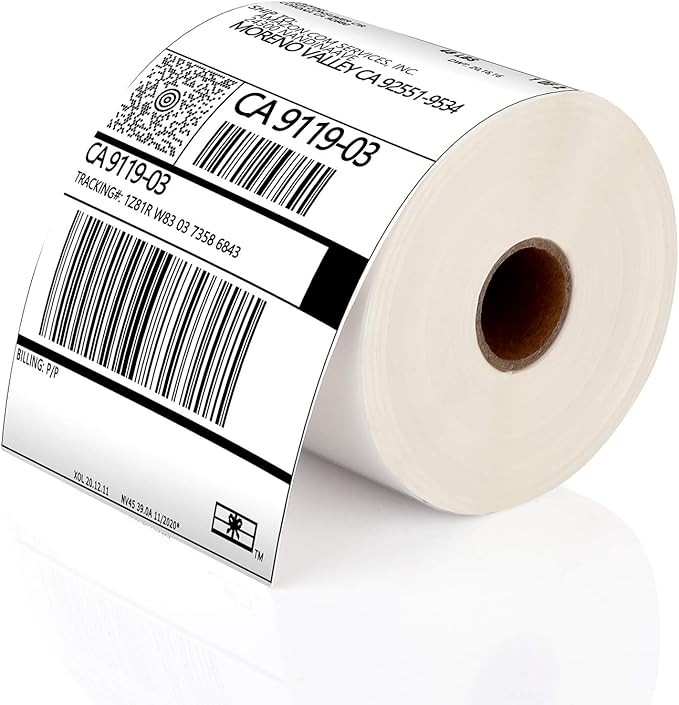 JADENS Direct Thermal Shipping Label, 4x6-350 Labels, Commercial Grade