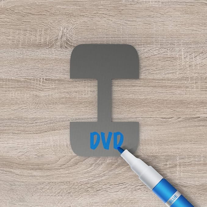 Cable Labels Large Size, XIAOXI Write On Cord Label, Wire Labels, Cable Tags and Wire Tags for Cable Management and Identification - 20 Pcs (Multi-Color)