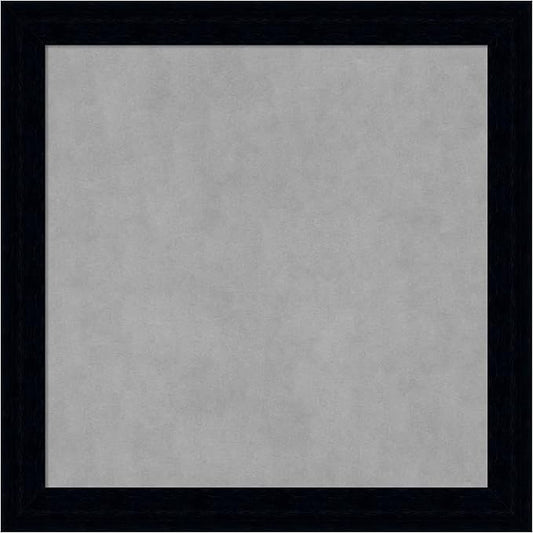 Amanti Art Black Framed Magnetic Board 28x28 Medium Vision Board for use with Magnets, 100% Metal Sheet to Display Items as Office Decor or for Home Organization in mudroom, Kitchen or Kids Room