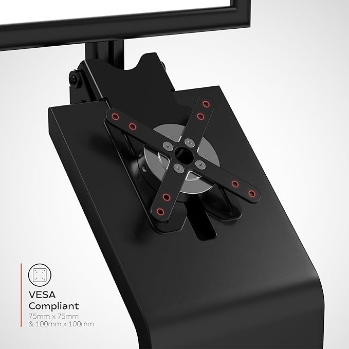 Premium Graphic Sign Floor Stand – CTA Premium Graphic Sign Floor Stand with Security Enclosure for iPad 10th Gen A16, iPad Air 11" M3 & M2, Pro 11" and More 9.7-11" Tablets - Black (PAD-PARFGRA)