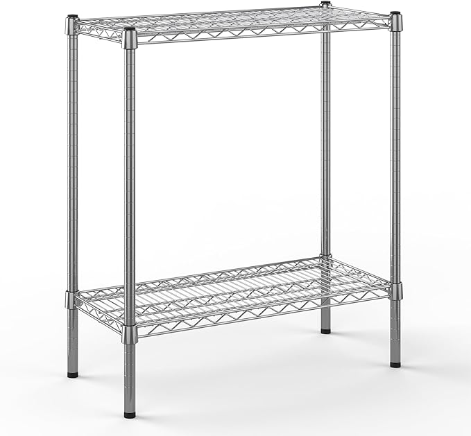 Regal Altair 14" Deep x 30" Wide x 34" Height Wire Shelving Kit | 2-Tier | NSF Commercial Storage Rack Unit