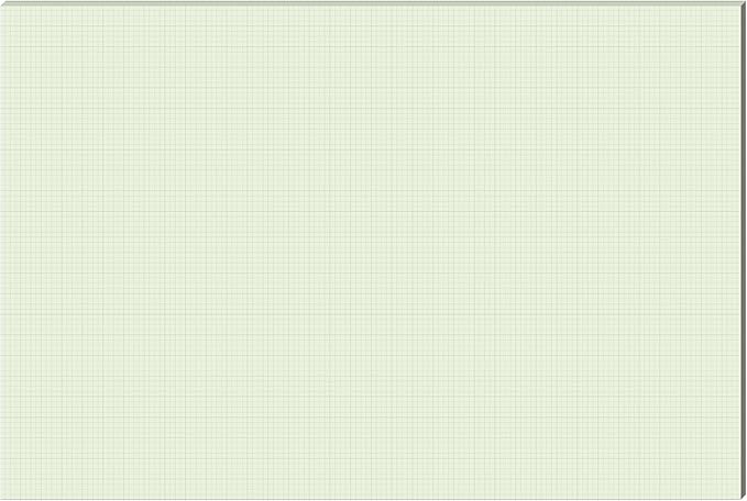 Fuyoooo 25 Sheet Graph Paper Pad 24" x 36" Large Graph 1" and 1/4" Ruled Grid Paper for Engineer Architect Designer Mathematician Draftsmen Sketch House Commercial Building Plan Drafting(Green)