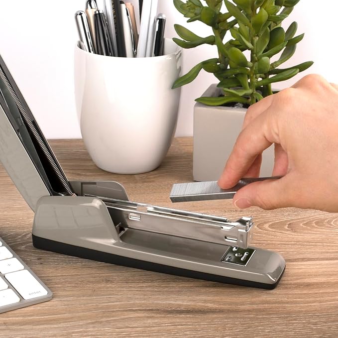 Swingline Stapler, 30 Sheet Capacity, 747 Business Stapler, Jam Free, Metal, Steel Gray (74759)