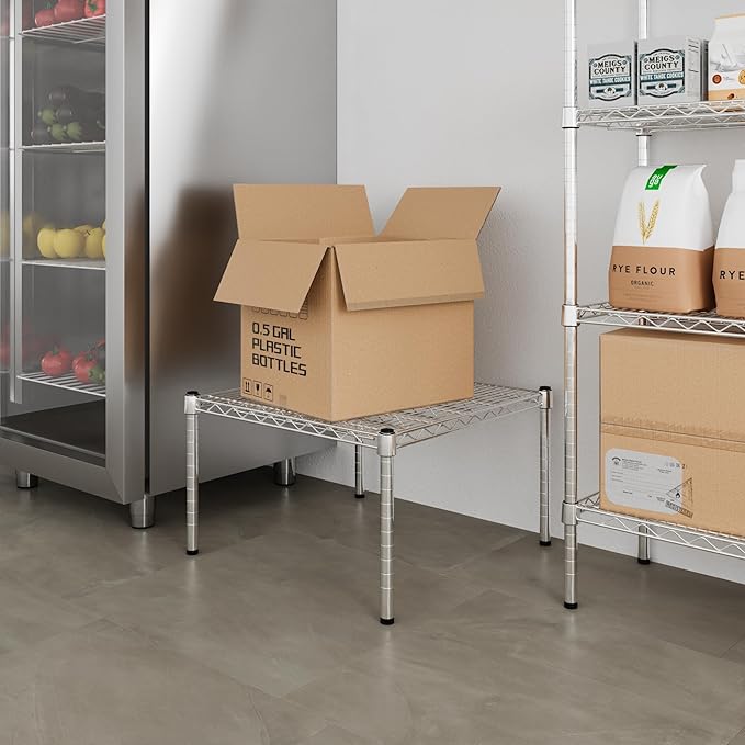 Regal Altair 24" Deep x 24" Wide x 14" Height Wire Shelving Kit | 1-Tier | NSF Commercial Storage Rack Unit