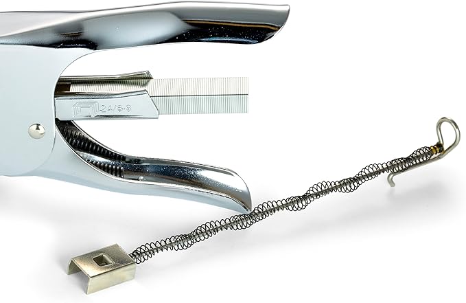 Officemate Classic Plier Stapler Bundle with 10,000 Staples, Metal, Silver (97768)