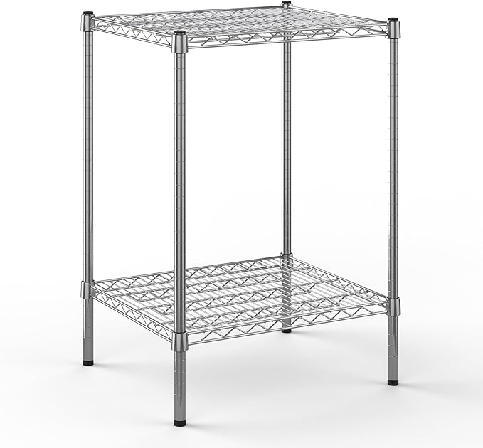 Regal Altair 21" Deep x 24" Wide x 34" Height Wire Shelving Kit | 2-Tier | NSF Commercial Storage Rack Unit