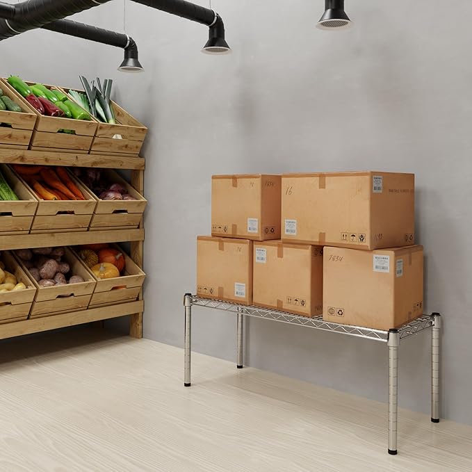 Regal Altair 14" Deep x 36" Wide x 14" Height Wire Shelving Kit | 1-Tier | NSF Commercial Storage Rack Unit