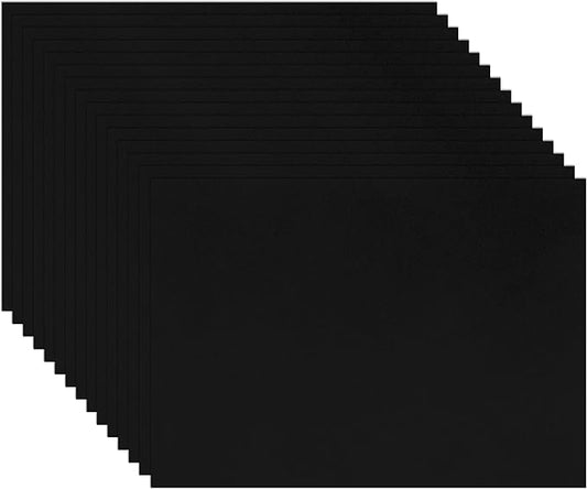 Guakicae 150 Sheets Black Cardstock 5 x 7 Printer Paper, 300gsm/110lb Heavyweight Flat Card Stock Art Paper for DIY Card Making, Wedding Invitations, Greeting Cards, Postcards, Anniversary