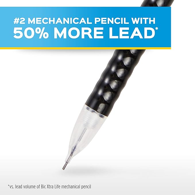Paper Mate Mechanical Pencils 0.7mm Write Bros. Classic Number 2 Pencil Set Office Supplies Classroom Supplies Sketching Pencils Drafting Great for Standardized Testing 24 Count