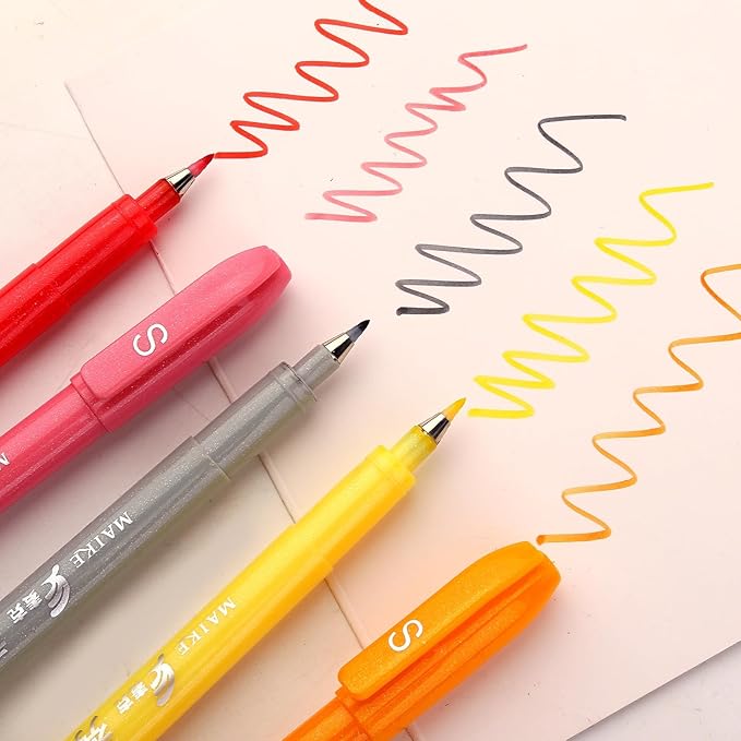 MAIKEDEPOT Felt Tip Pens (5colors)