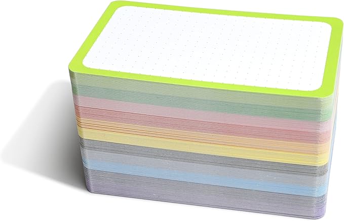 Bullet Cards (3x5 11-Color Cards 200qty)