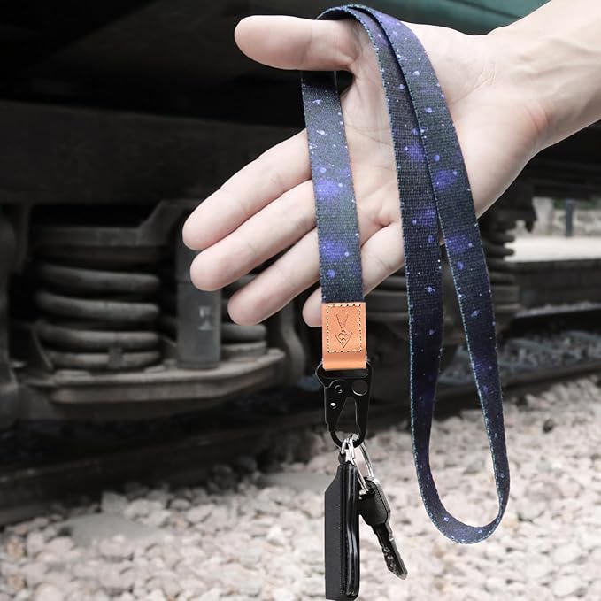Cool Lanyards,Neck Strap Key Chain Holder, Neck Lanyards for Keys,Wallets and ID Badge Holders