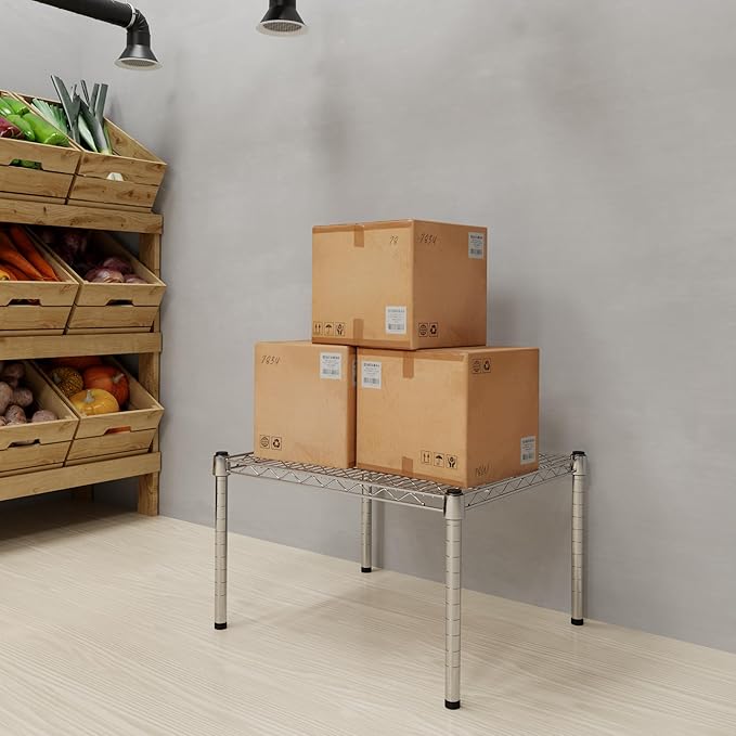 Regal Altair 21" Deep x 24" Wide x 14" Height Wire Shelving Kit | 1-Tier | NSF Commercial Storage Rack Unit