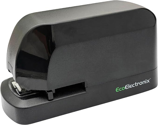 EcoElectronix Heavy Duty Electric Stapler - Heavy Pro, 45 Sheet Capacity, Quiet Operation, Jam-Free and Easy Reload - AC Adapter