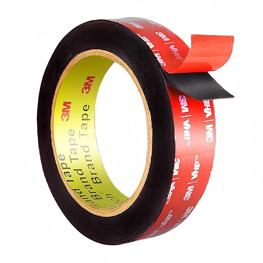 Gasenvan Double Sided Tape Heavy Duty, Mounting Adhesive Tape 1 in x 15.4 ft, Waterproof Adhesive Strip Tape for Indoor & Outdoor, Automotive Trim, Garage,LED Strip Lights, Home Decor