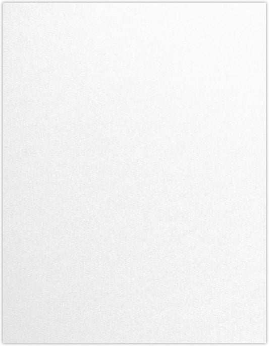 LUXPaper 8.5" x 11" Cardstock | Letter Size | Crystal Metallic | 105lb. Cover (192lb. Text) | 50 Qty