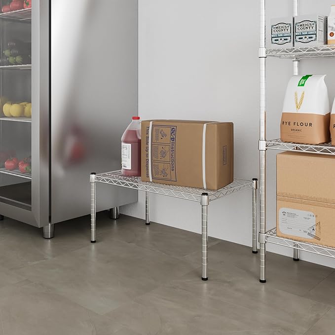 Regal Altair 18" Deep x 30" Wide x 14" Height Wire Shelving Kit | 1-Tier | NSF Commercial Storage Rack Unit