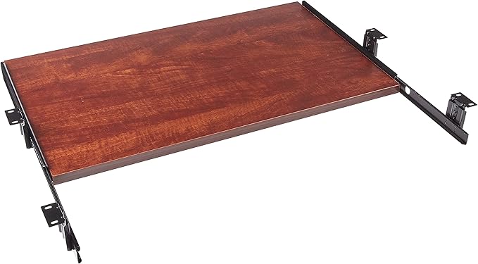 Lorell 87526 Keyboard Tray, 26" x15-3/8, Cherry