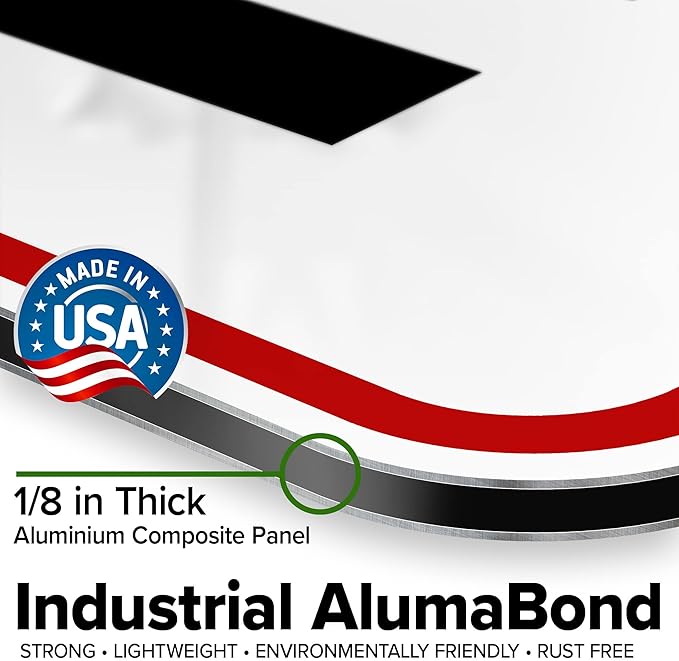 Custom Sign, Custom Sign for Business, Indoor/Outdoor use. 36x48 Inches, Rust Free DiBound, Fade Resistant, Made in USA by My Sign Center (Header)