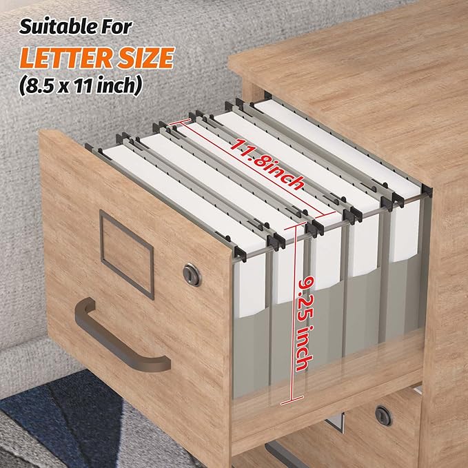 Shutex Extra Capacity Plastic Hanging File Folders,12 Pack Reinforced Expanding Hang Folder Letter Size,Accordian Pocket,Heavy Duty 2 Inch Expansion, Hard Hanging Folder Organizer for Office Home,Grey