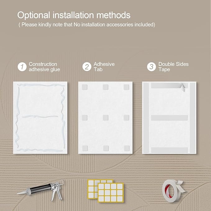 UMIACOUSTICS 8 Pcs 0.7Inch Thick Art Acoustic Panels, Total 47.2” x 31.5” Decorative Acoustical Wall Panels, Sound Absorbing Art Panels for Home, Office, Hotel, Recording Studio, Supernova