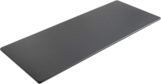 Black Leather 30" x 12.5" Keyboard/Mouse Desk Mat