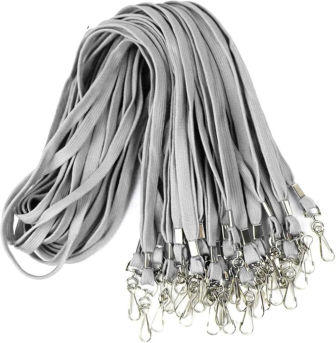 Ollain Badge Lanyards Flat Lanyard Swivel Hooks Neck Bulk lanyards with Clip