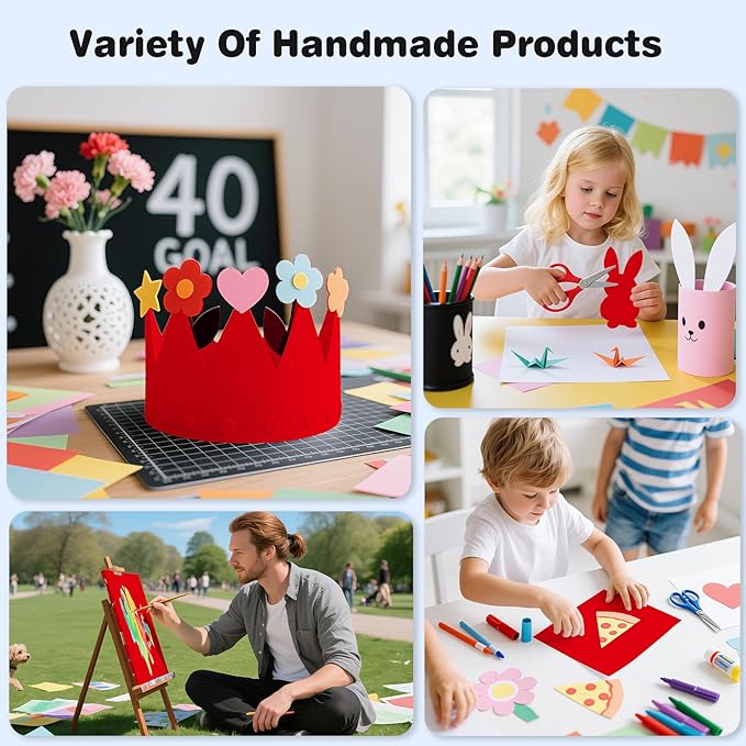 Cardstock Paper, Red Cardstock 8.5x11, 80 Sheets Christmas Card Stock, 200GSM Thick Printer Paper 8.5x11, Red Blank Card Stock Paper for Greeting Cards, DIY Cards, Wedding Invitation, Postcards