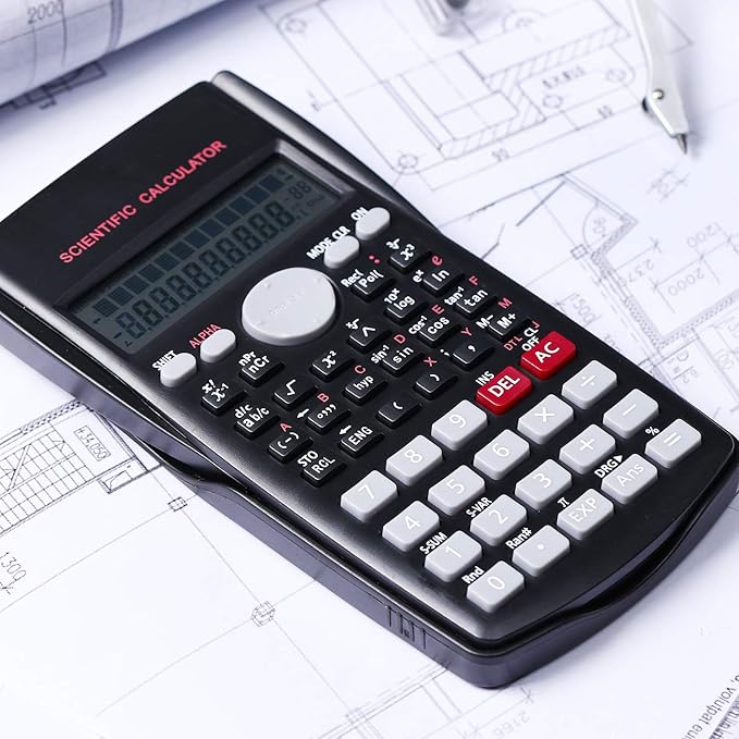 Mr. Pen- Scientific Calculators Bulk, 24 Pack, 2 Line, 240 Functions, 12 Digit Math Calculator Scientific with Protective Hardcover