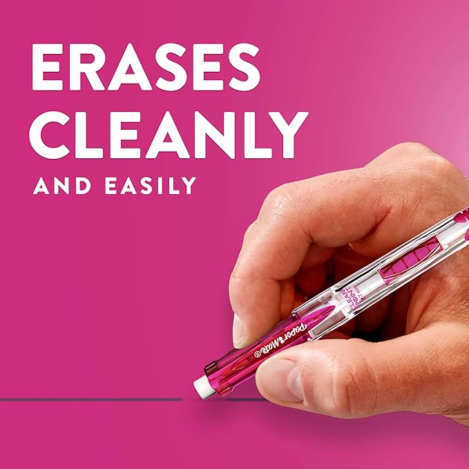 Paper Mate Clearpoint Mechanical Pencils, 0.7mm HB #2 Pencil Lead, 2 Pencils, Assorted Fashion Barrel Colors, 10 Count - Back to School Essentials, Note-Taking, Teacher Supplies