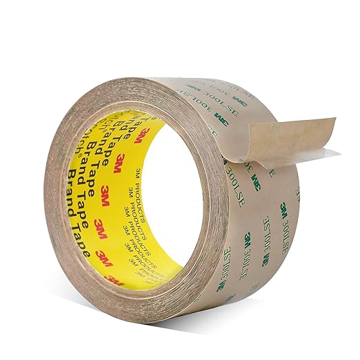 Made of 3M Double Sided Tape 300LSE 2" x 36Ft Clear Heavy Duty Adhesive Tape for Electronics, Laptop & Phone Repairs, Arts, Crafts, Leather Work, Card Making – 1 Pack