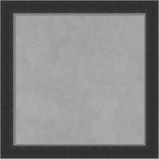 Amanti Art Black Framed Magnetic Board 19x19 Small Vision Board for use with Magnets, 100% Metal Sheet to Display Items as Office Decor or for Home Organization in mudroom, Kitchen or Kids Room