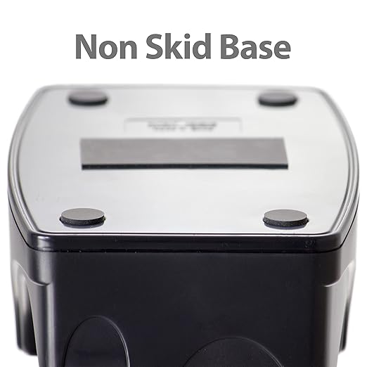 Officemate Heavy Duty Weighted 2-in-1 Tape Dispenser, Recycled,Black (96660)