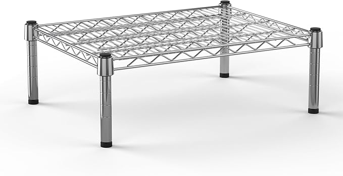 Regal Altair 18" Deep x 24" Wide x 8" Height 1-Tier Wire Shelving Kit | NSF Commercial Storage Rack Unit